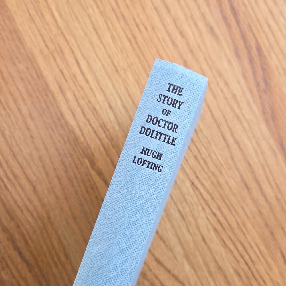 The Story Of Doctor Dolittle. Vintage 1962 Illustrated Book by Hugh Lofting